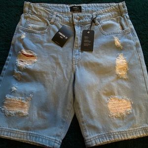 Mens jean shorts